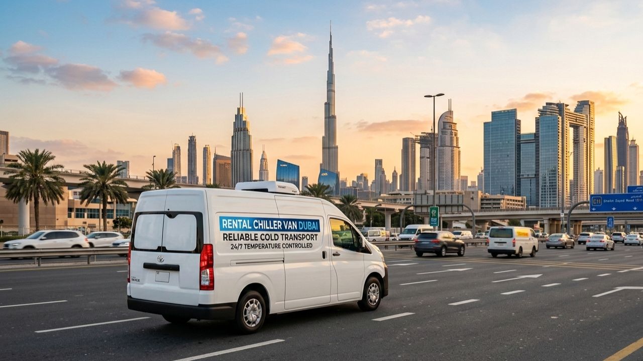 Rental Chiller Van in Dubai Fast Cold Delivery